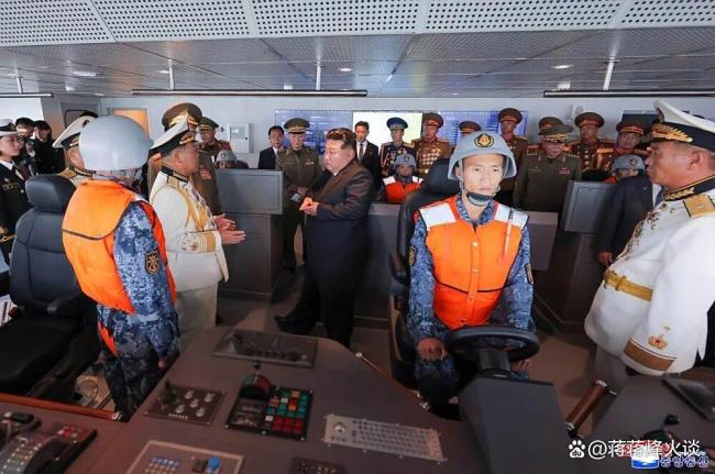 朝鲜驱逐舰内部画面再曝光有何意味 展示重大改进