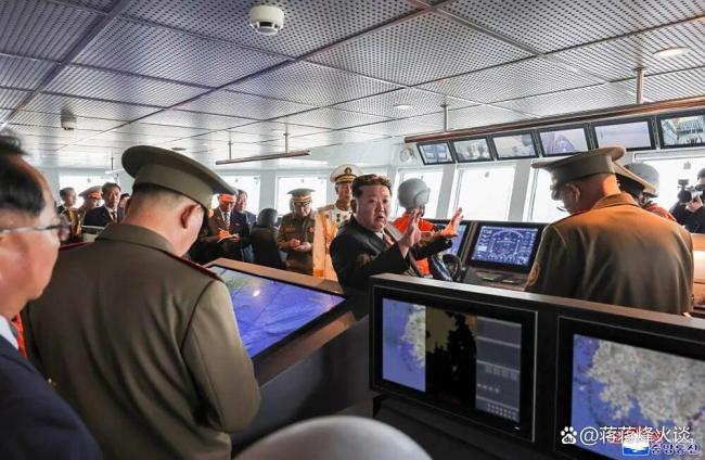 朝鲜驱逐舰内部画面再曝光有何意味 展示重大改进