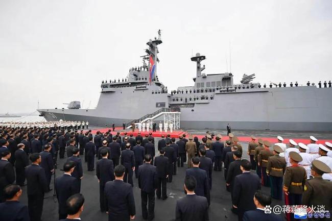 朝鲜驱逐舰内部画面再曝光有何意味